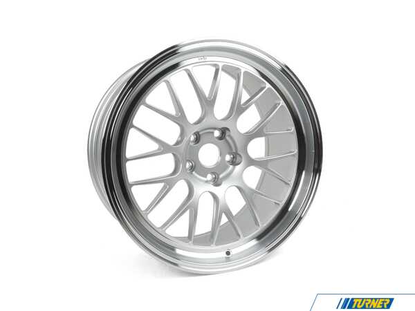 APEX Wheels 19" Apex ML-10RT Forged Wheel (19x9.5 ET25 5x112 66.6CB) - Machined Lip Race Silver ML10199525112R