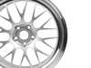 APEX Wheels 19" Apex ML-10RT Forged Wheel (19x9.5 ET25 5x112 66.6CB) - Machined Lip Race Silver ML10199525112R View 2