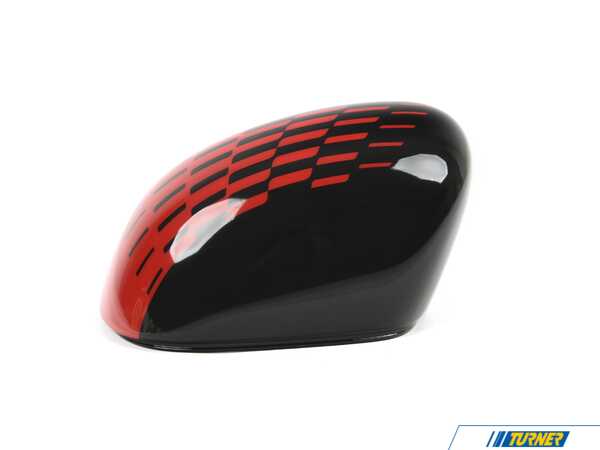 Genuine MINI JCW Mirror Cap - Left Side  51165B338E1