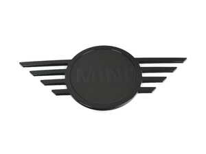 Rear Trunk Emblem - Black 