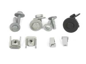 SET OF MOUNTED PARTS