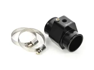Radiator Hose Adaptor For Temp. Sender 38mm - Black