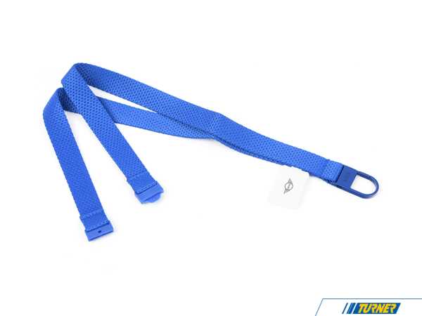 Genuine MINI MINI Lanyard Ribbon / Key Chain - Blazing Blue  80275B32118
