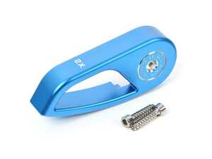 Goldenwrench Supply Co. Blackline Performance Hood Latch Handle - Anodized Blue - BMW F22/23 F3X F8X