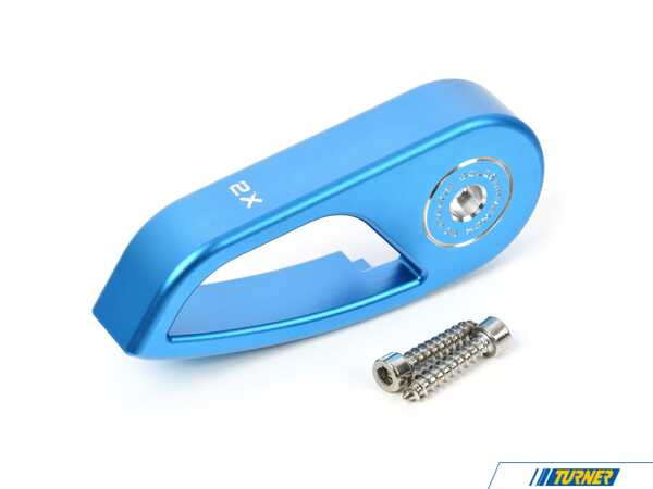 Goldenwrench Supply Co Goldenwrench Supply Co. Blackline Performance Hood Latch Handle - Anodized Blue - BMW F22/23 F3X F8X FXXHHL-B