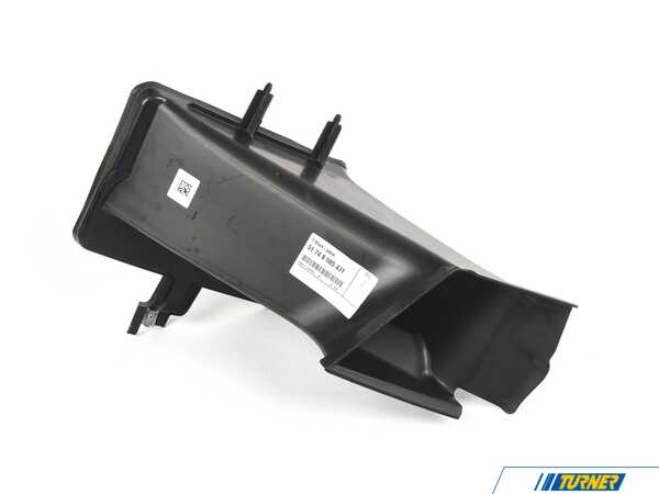 Genuine BMW AIR DUCT, EXTERIOR RADIATOR, 51748085431