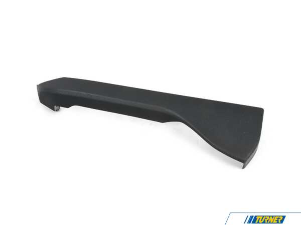 Genuine BMW Genuine BMW Finisher, Upper Rail, Exteri - 52109168252 - Schwarz 52109168252