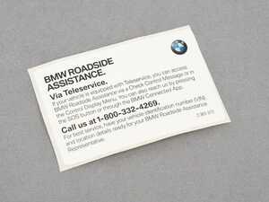 BMW ROADSIDE ASSISTANCE TRUN