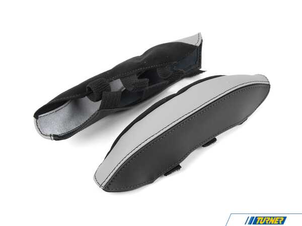 IND LCK BMW M Carbon Bucket Seat Bolster Protector Set - Silverstone & Black - (NO LONGER AVAILABLE) LCK-G8X-BP-SLV