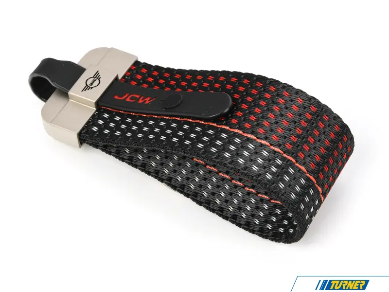 82205B30D98 - JCW MINI Lanyard Key Ring - Black/Red | Turner