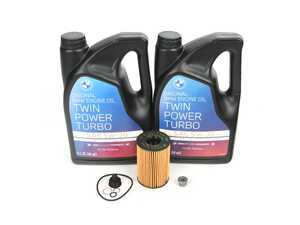 Genuine BMW Oil Change Kit / Inspection I - 5w30 - F95 X5M, F96 X6M, F91/92/93 M8 S63T4 (08/21+)