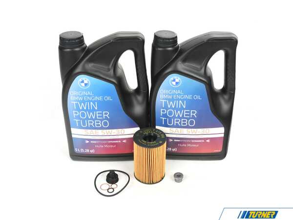 Genuine BMW Genuine BMW Oil Change Kit / Inspection I - 5w30 - F95 X5M, F96 X6M, F91/92/93 M8 S63T4 (08/21+) F9XM8OS1KT