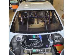 Polycarbonate "Rivet-On" Rear Windshield - E46 Coupe