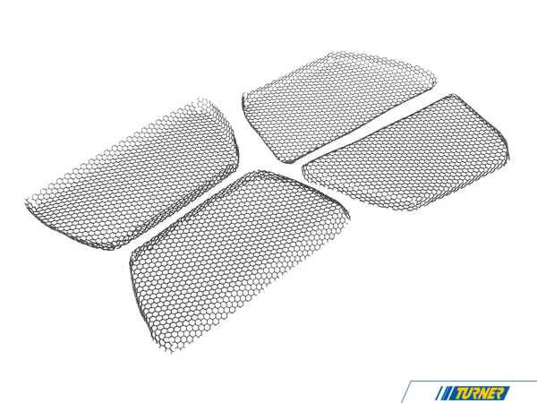 Vorsteiner Vorsteiner Aero Front Grille Mesh Set - For BMV3325 with Active Cruise Control - G8X M3 / M4 BMV3025-ABS-ACC
