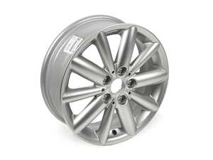 Genuine MINI Light Alloy Rim, Silver 5,5Jx16 Et:46 - 36116855117