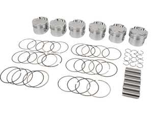 Description: CP Piston & Ring Set BMW/Toyota B48 - Bore (3.2283in) - CR (10.25:1) - Set Of 4