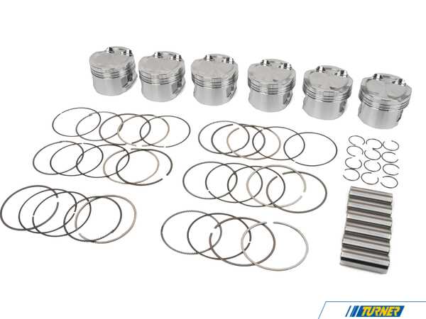 CP Carrillo Description: CP Piston & Ring Set BMW/Toyota B48 - Bore (3.2283in) - CR (10.25:1) - Set Of 4 SC7706-4