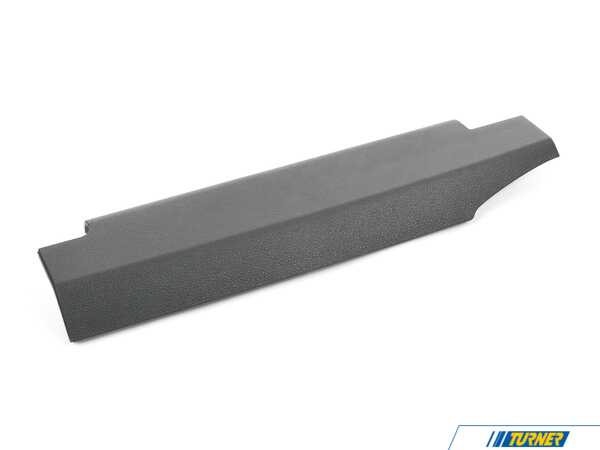 Genuine BMW Genuine BMW Finisher, Upper Rail, Front, - 52109168266 - Schwarz 52109168266