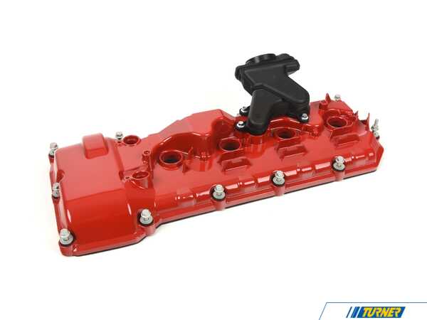 Bremmen Parts Aluminum Valve Cover - Gloss Red - Cylinders 5-8 - E9X M3 S65 4.0L 11127848154-RED