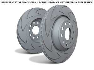 Rear Slotted EBC (Blade) Brake Rotors 