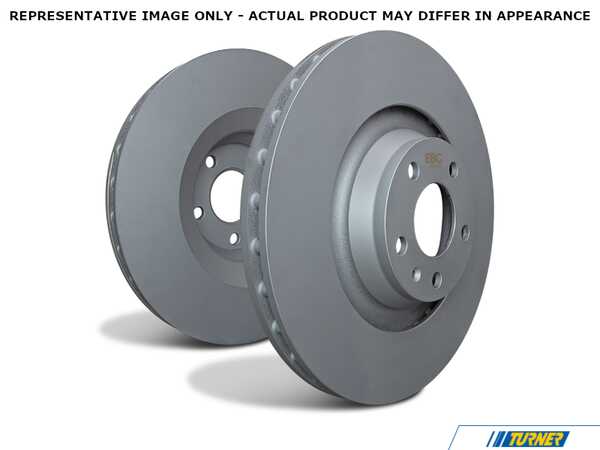 EBC Rear EBC Ultimax Plain Brake Rotor - Pair 11.02" (280x10) RK1794