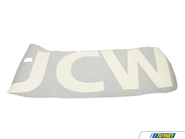 Genuine MINI John Cooper Works (JCW) Roof Decal - JCW Pro Newer Design 51142459035