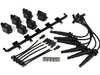 Precision Raceworks Precision Raceworks High Performance Ignition Kit - Black Coils - BMW N55 3.0L (w/ OE intake manifold) 601-0108-1 View 1