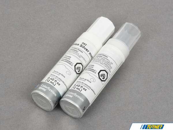 Genuine BMW Orion Silver Metallic Touch Up Paint Stick - A92 51912148485