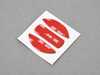 Goldenwrench Supply Co BLACKLINE Performance Edition RED Fuel Cap Cover f5xfccr View 3