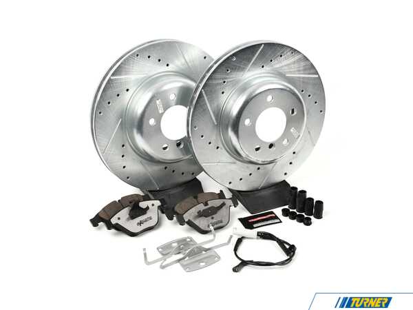 Power Stop Power Stop Z26 Street Warrior Brake Kit - Front - E60, E63, E64 K2918-26