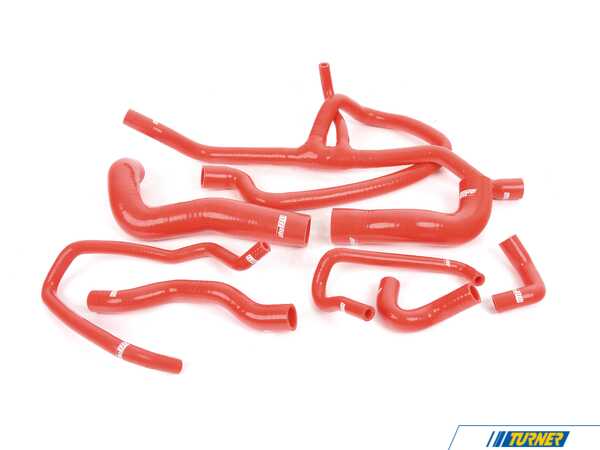 DO88 DO88 Coolant Hoses - Red - 320/325 E36  do88kit175R
