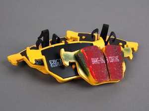 Rear Brake Pad Set YellowStuff Performance 