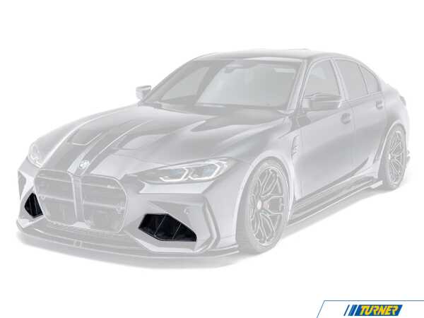 ADRO INC. ADRO Front Bumper Carbon Fiber Duct Vents - BMW G80 M3, G82/83 M4 A14A11-2301