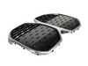Genuine BMW FRONT ORNAMENTAL GRILLE GRAY 51139850173 View 3