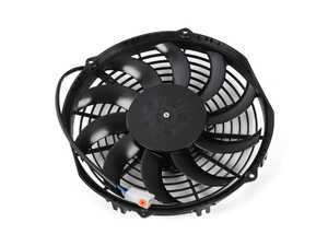Universal 10" Low profile Electric puller Fan - Black