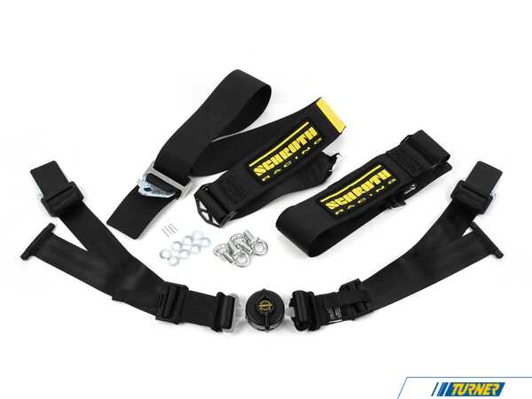Schroth Schroth Profi II ASM Racing Harness - Black - Right Side SR-25001-N