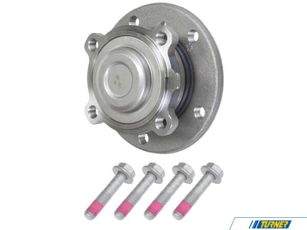 FAG OEM FAG Front Wheel Bearing & Hub Assembly - BMW E82/88 E9X E84 Z4 RWD 805554AC