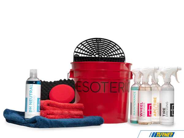 ESOTERIC Car Care Esoteric 12-Piece Wash Kit ES0.WASHKIT.12