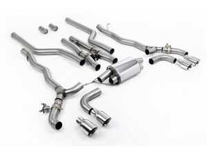 Milltek Sport Cat Back System with OPF/GPF Bypass - Polished Tips F90 M5