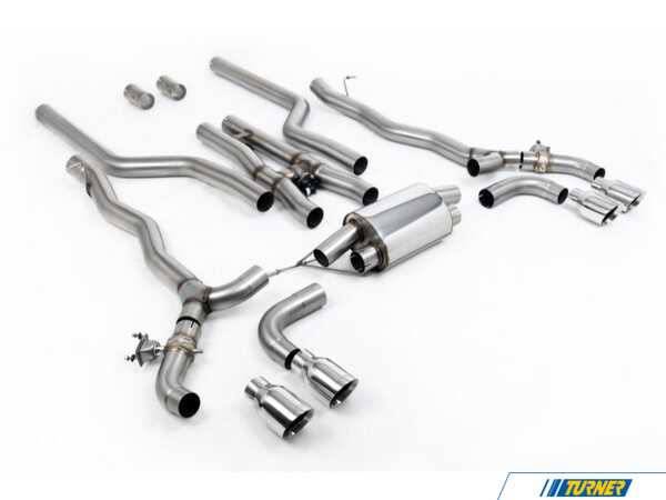 Milltek Sport Milltek Sport Cat Back System with OPF/GPF Bypass - Polished Tips F90 M5 SSXBM1180