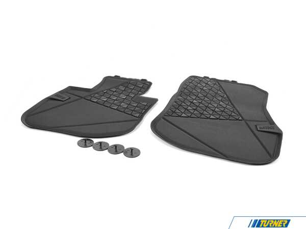 Genuine MINI Floor Mats - All Weather Fronts U25 SE  51475A62B59