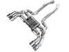 AWE AWE Valved SwitchPath Exhaust - Chrome Silver Or Diamond Black Tips - BMW F97 X3M / F98 X4M S58 3.0L AWEF97SP View 1