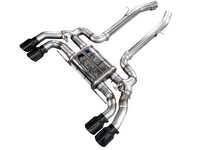 AWE AWE Valved SwitchPath Exhaust - Chrome Silver Or Diamond Black Tips - BMW F97 X3M / F98 X4M S58 3.0L AWEF97SP