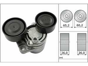 OEM INA Accessory Drive Belt Tensioner Assembly - F02, F10, F15