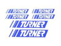 Turner Motorsport Turner Motorsport Racing Sticker Pack - Choose Your Color TMSSTICKERPK