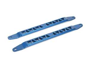 BMS Billet Strut Cross Braces - Anodized Blue - BMW G01 X3, G02 X4, F97 X3M, F98 X4M