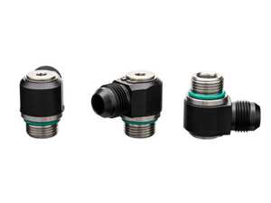 NRW Designs -10 AN To ORB Low Mount Swivel Fitting