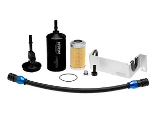 NRW Designs E9X M3 S65 Inline Fuel Filter Kit - Gasoline Spec Aeromotive Paper Filter