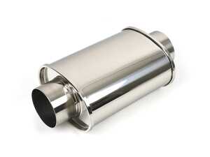 Vibrant ULTRA QUIET Resonator - 3.5in Inlet/outlet - 13.75in Overall Length