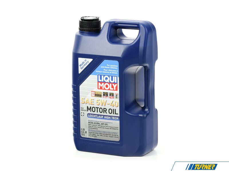 2332 - Liqui-Moly Leichtlauf High Tech 5W-40 Engine Oil - 5
